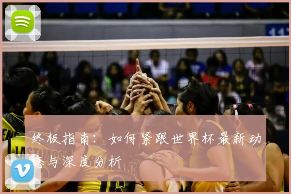 终极指南:如何紧跟世界杯最新动态与深度分析